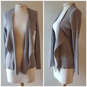 NY&CO | Silver Gray Open Cardigan